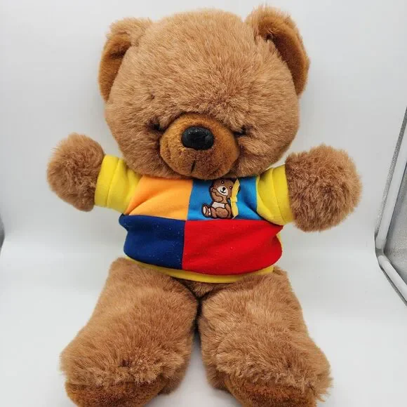 Vintage Fordlet Brown Bear Plush 20