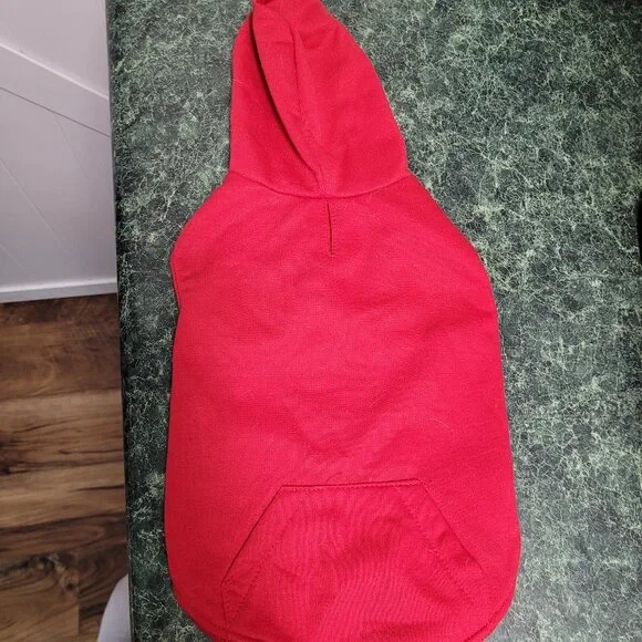 Red Doggie Cozy Hoodie Small