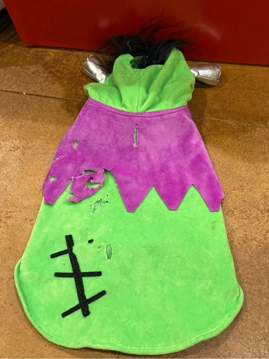 Frankenstein dog costume