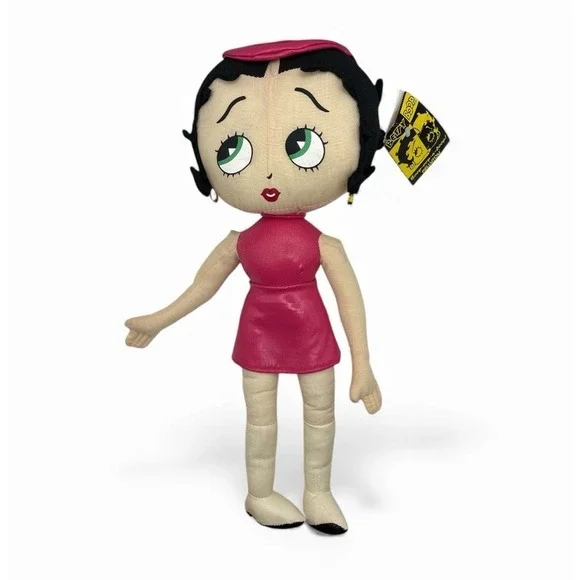 BETTY BOOP PLUSH PINK SKIRT PINK HAT‎