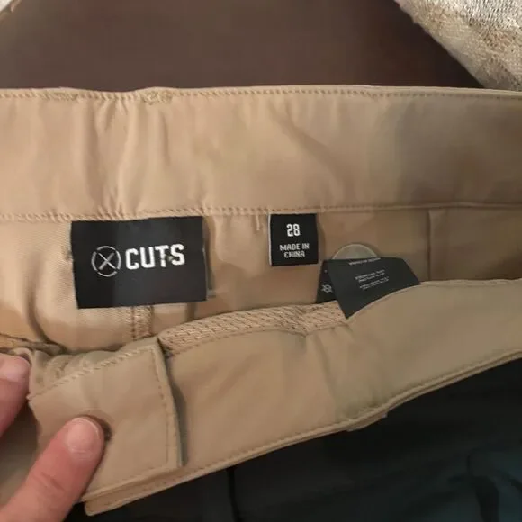 Cuts Men's Tan and Khaki Shorts