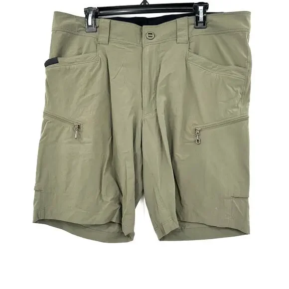 Beyond Size Large Cargo Shorts‎ Zipper Pockets Casual Hiking Outdoors Relaxed