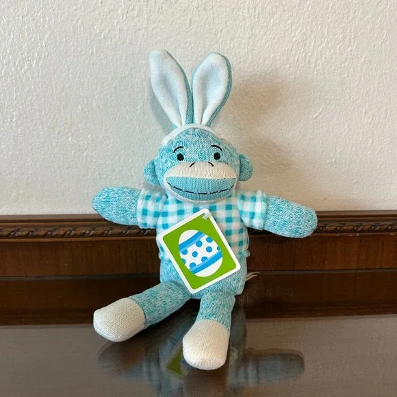 DanDee Sock‎ Monkey Easter Bunny 12