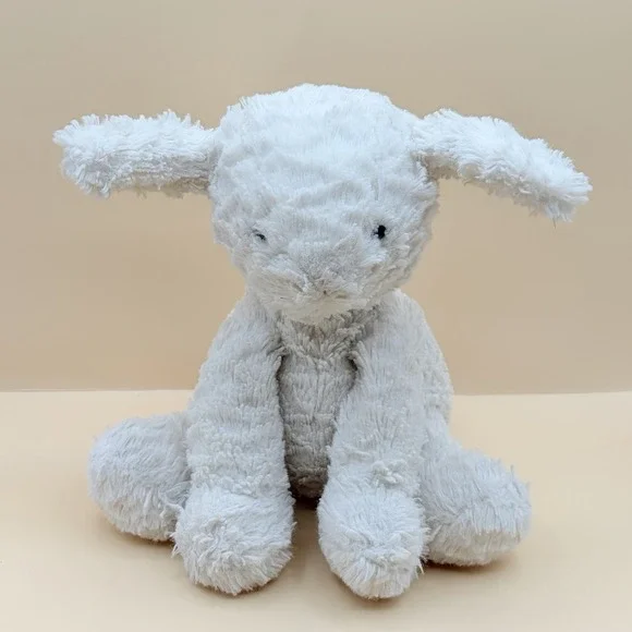 Jellycat Medium Fuddlewuddle‎ Lamb Retired White Face Sheep Retired Cut Tag