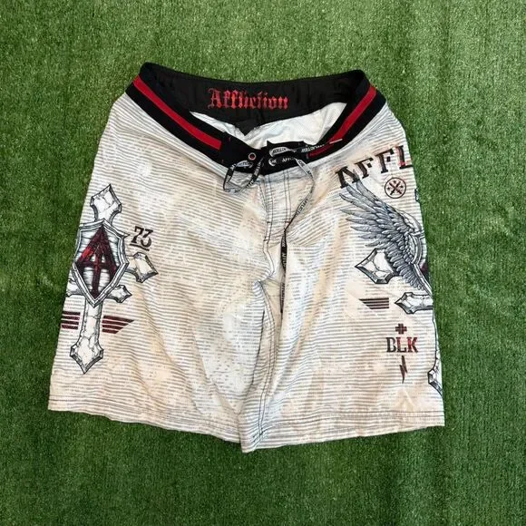 Affliction Men's multi Shorts