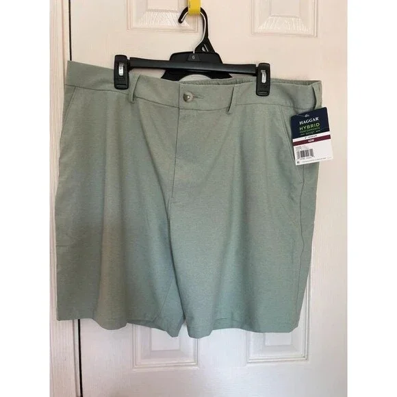 Haggar Hybrid Performance Short men’s 42W light green