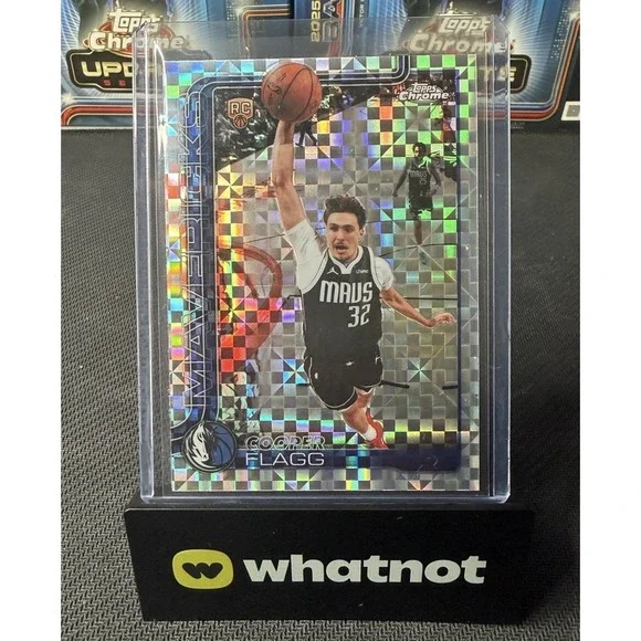 2025-26 Topps Chrome Update - Cooper Flagg #151 X-Fractor (RC)