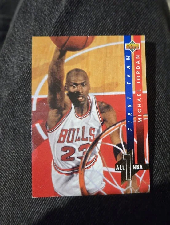 Basketball Trading Card Upperdeck Michael Jordan