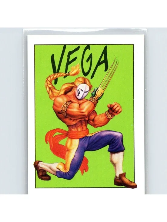 1993 Topps Street Fighter II Vega #55