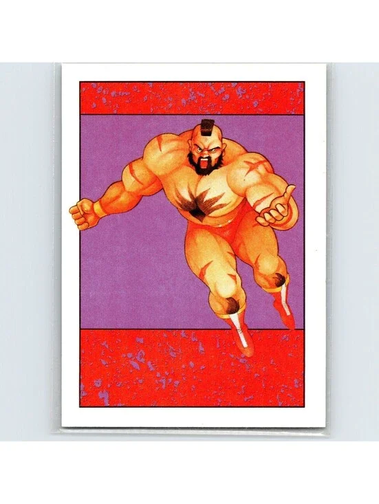 1993 Topps Street Fighter II Zangief #64