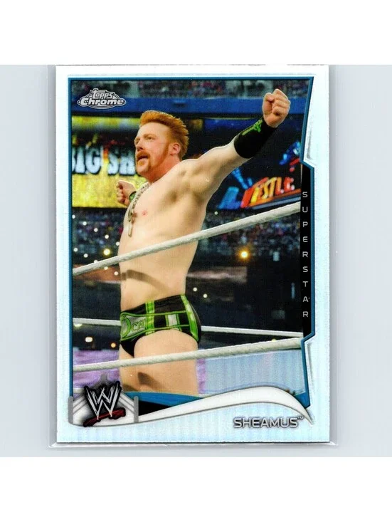 2014 Topps Chrome WWE - Sheamus #86 - Refractor