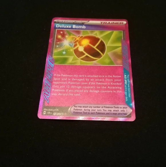 Pokemon Deluxe Bomb 134/142 ACE SPEC SV:07 Stellar Crown Rare Trainer Holo