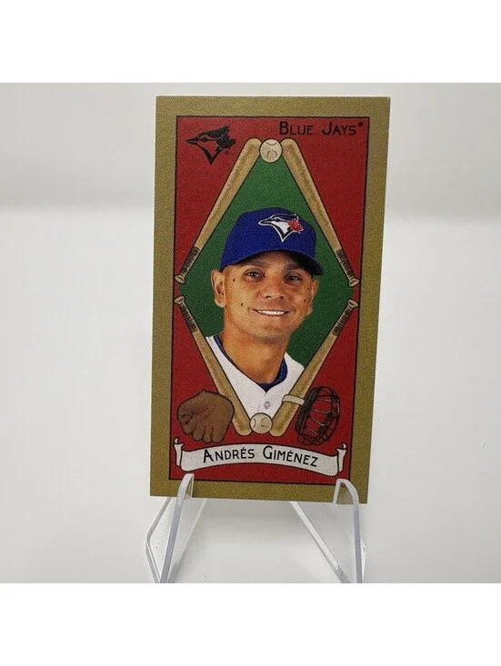 2025 Topps T205 - Andres Gimenez - Broad Leaf Back - Toronto Blue Jays