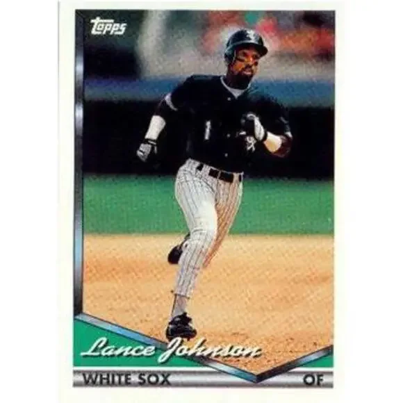 1994 Topps Lance Johnson # 452 Chicago White Sox