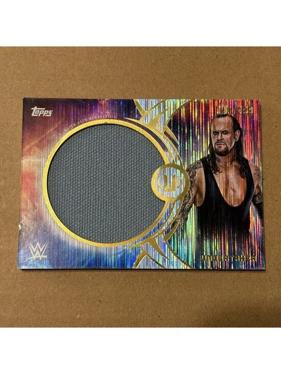 2025 Topps Universe WWE The Undertaker #WAU-UND WWE Authentics #/199