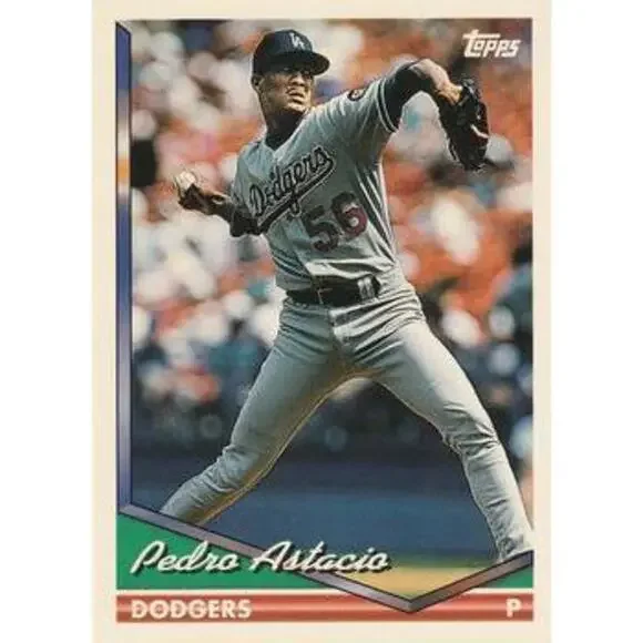 1994 Topps Pedro Astacio # 431 Los Angeles Dodgers