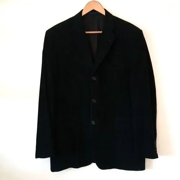 Burberry London Bond Street cashmere blend soft corduroy blazer
