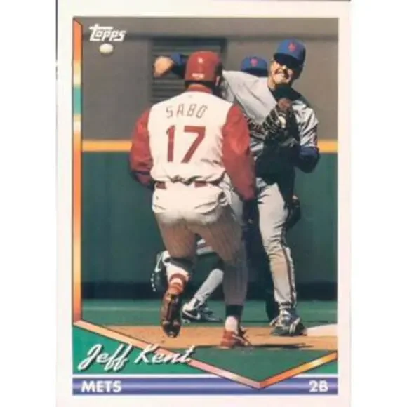 1994 Topps Jeff Kent # 424 New York Mets