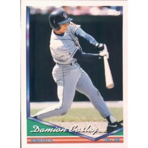 1994 Topps Damion Easley # 418 California Angels