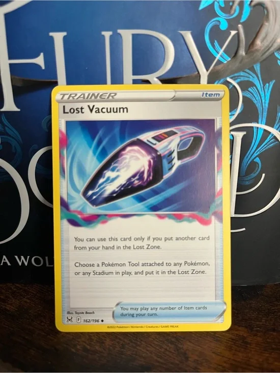 Lost Vacuum Pokemon Trainer Card Lost Origin 162/196