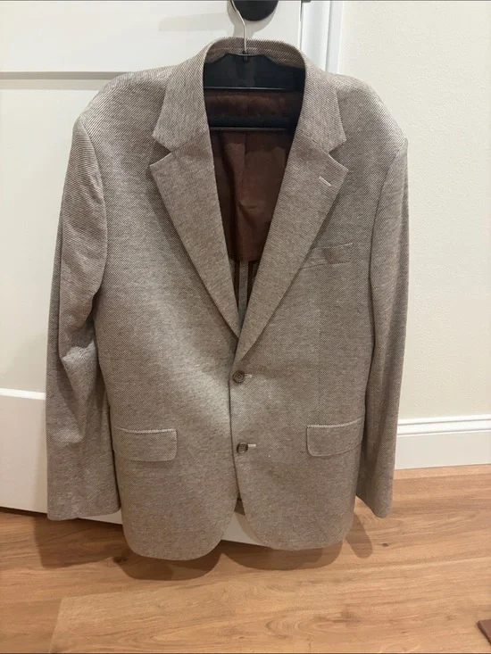 Bonobos Italian Linen Blend Knit Blazer