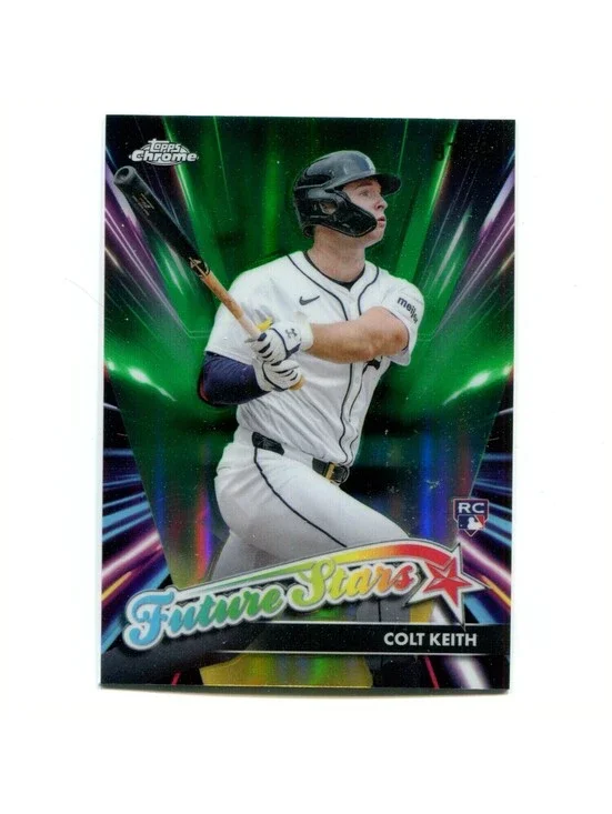 2024 Topps Chrome Update Baseball Colt Keith Future Stars RC FSU-20 Green #d /99