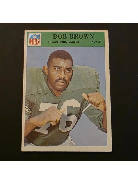 1966 Philadelphia - Bob Brown #134 (RC)