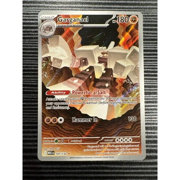 Garganacl 147/132 Me01: Mega Evolution Holo