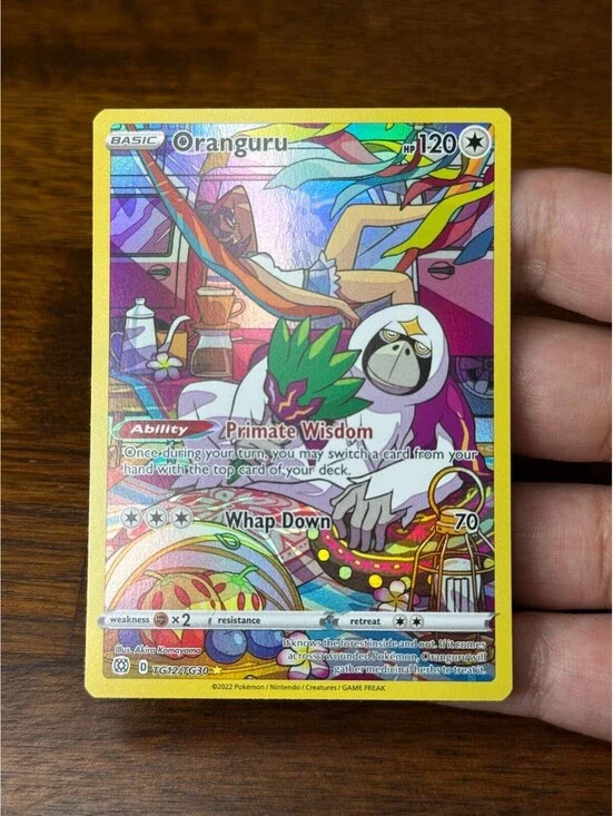 Oranguru Pokémon Trading Card - TG12/TG30 Holo Rare