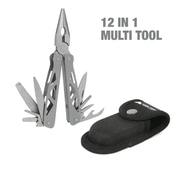 Ozark Trail 12 in 1 Multi Tool Sheath Included NWT