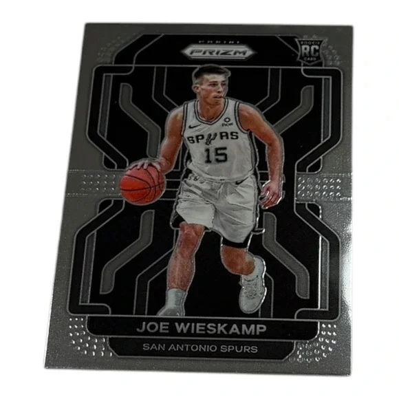 Joe Wieskamp 2021-22 Panini‎ Prizm Silver Rookie Card RC #322 San Antonio Spurs