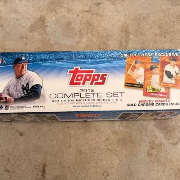2012 Topps Baseball Complete Set
