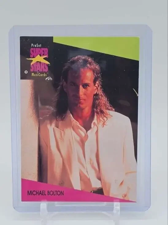 1991 Pro Set SuperStars MusiCards #34 Michael Bolton Card