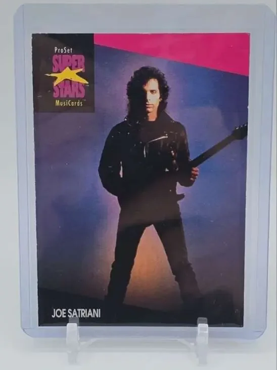 1991 Pro Set SuperStars MusiCards #231 Joe Satriani Card
