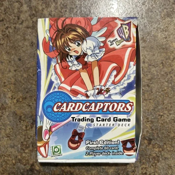 Cardcaptors TCG 1st Edition Starter Deck Complete In Box 2001 60 Card Deck RARE