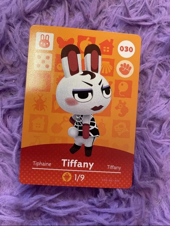 Animal Crossing Amiibo Card - Tiffany