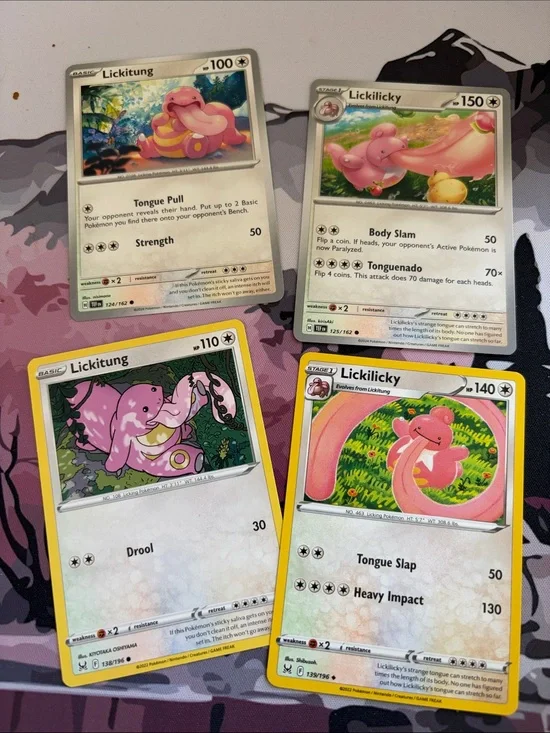 Lickitung & Lickilicky Evolution Lot | Temporal Forces + Lost Origin | ✨5/$25✨