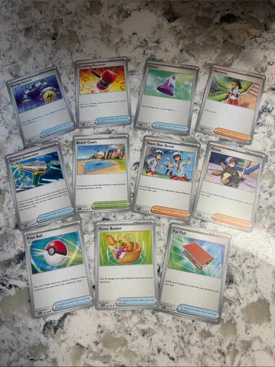 Scarlet & Violet Base Set Trainer Lot | 11 Trainer Cards ✨5/$25✨