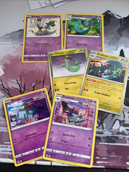 Dreepy & Drakloak Evolution Lot | ✨5/$25✨