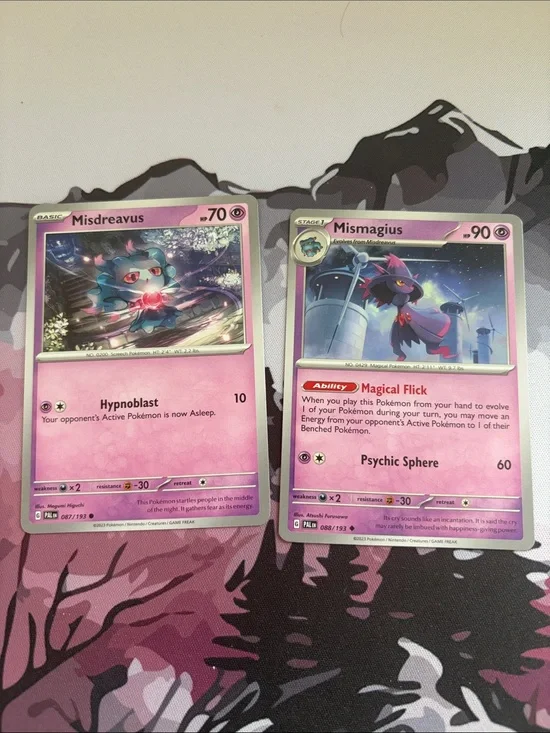 Misdreavus & Mismagius Evolution Lot | Paldea Evolved | ✨5/$25✨
