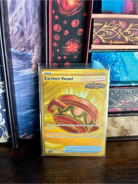 Pokemon Ancient Earthen Vessel Trainer Card  Shrouded Fable Hyper Rare 096/064