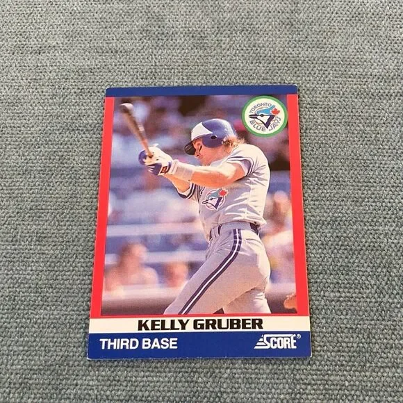 1991 Score Toronto Blue Jays Baseball Card Trading Card