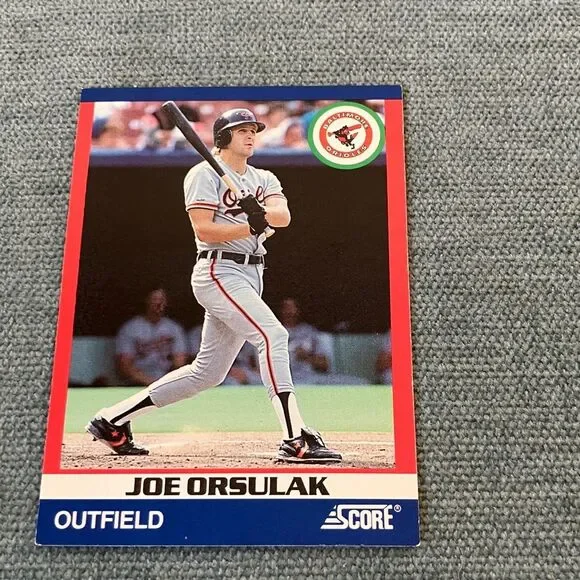 1991 Score Baltimore Orioles Baseball Card Trading Card