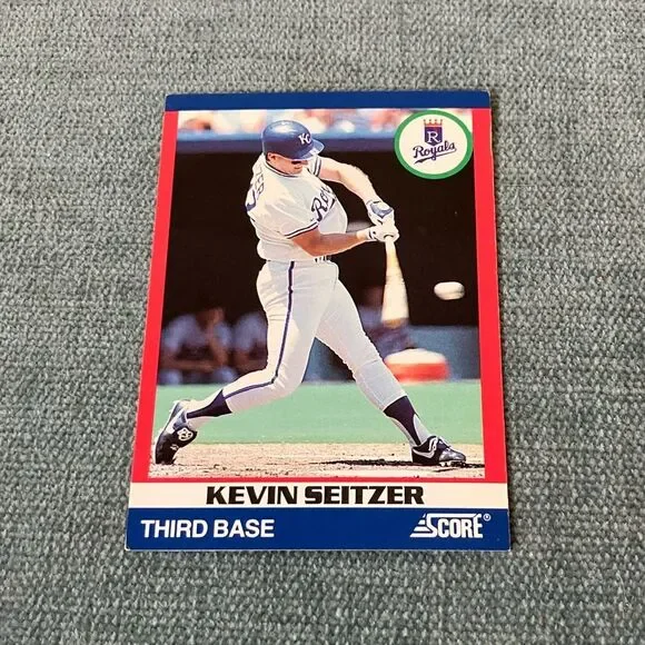 1991 Score Kansas City Royals Baseball Card Trading Card