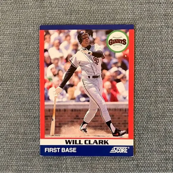1991 Score San Francisco Giants Baseball Card Trading Card
