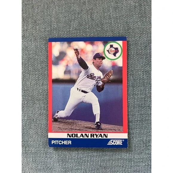 1991 Score Texas Rangers Baseball Card Trading Card