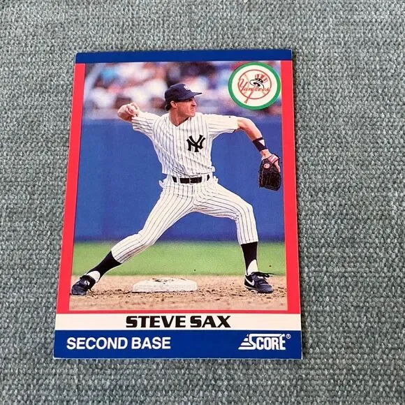 1991 Score New York Yankees Baseball Card Trading Card