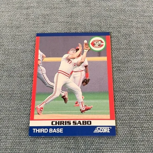 1991 Score Cincinnati Reds Baseball Card Trading Card