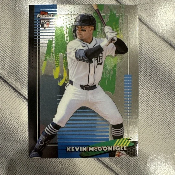 2026 Topps Finest Kevin McGonigle RC #74 Common Detroit Tigers Baseball Card