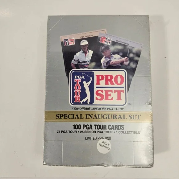 1990 Pro Set PGA Tour Special Inaugural Set 100 Cards Factory Sealed Limited